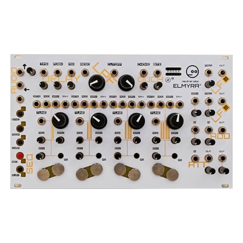 Neutral Labs Labs Elmyra 2 Eurorack Synthesizer (White) Neutral