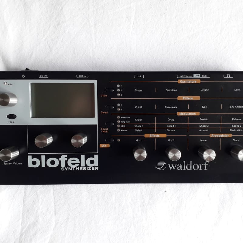 2007 - Present Waldorf Blofeld Desktop Synthesizer Black Shadow