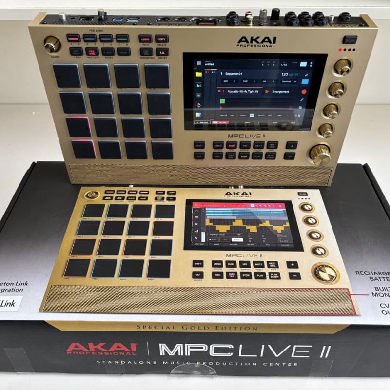 2022 - Present Akai MPC Live II Standalone Sampler / Sequencer...