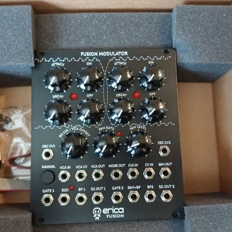 2025 - Present Erica Synths Fusion Modulator Black