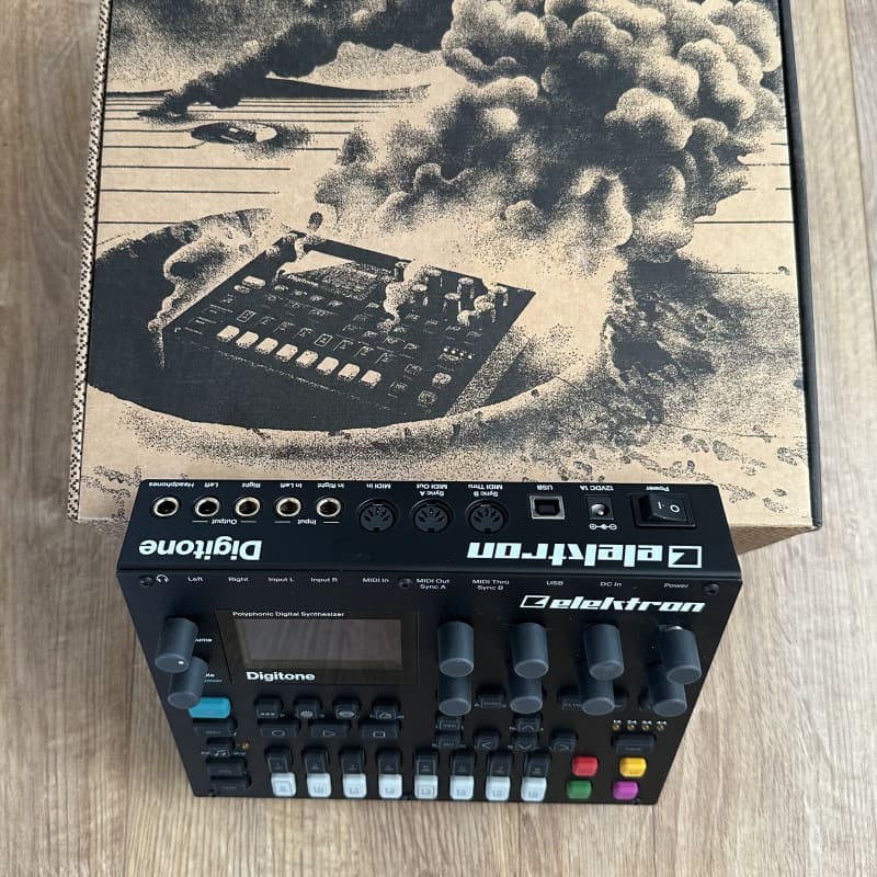 2017 - 2024 Elektron Digitone 8-Voice Digital Synthesizer Black