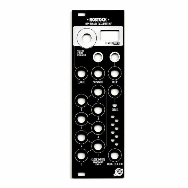 Xaoc Devices Rostock Black Module Panel Synth