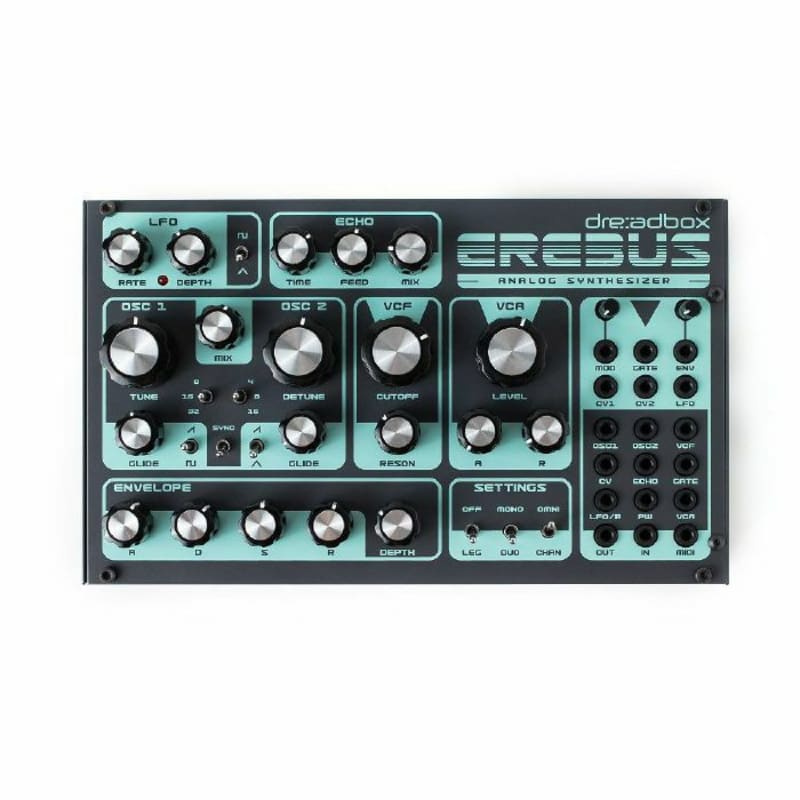 Dreadbox Erebus Reissue Semi-Modular Analogue Desktop Synthesi...