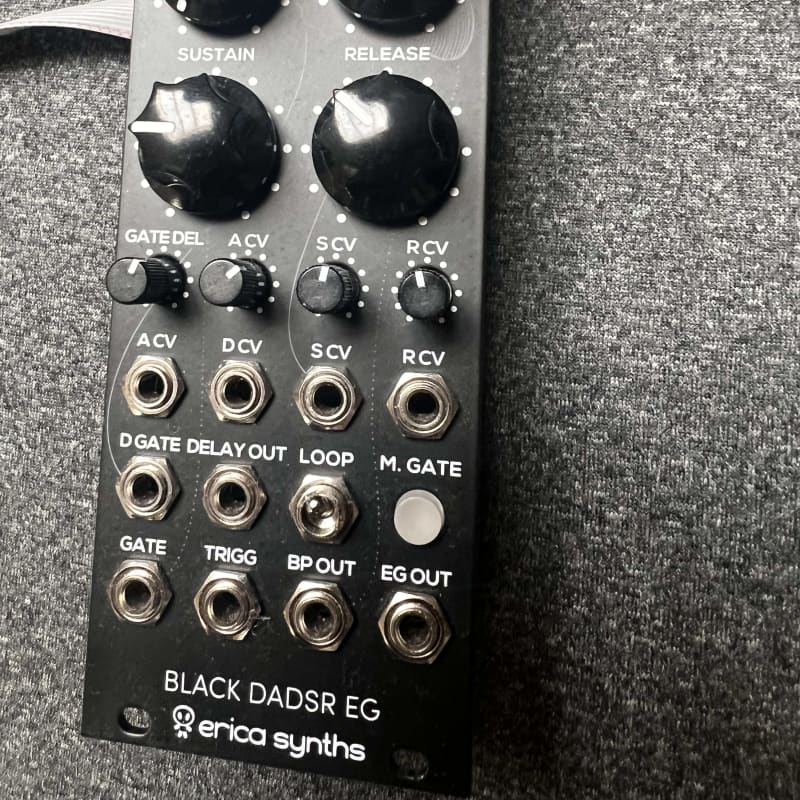 2023 - Present Erica Synths Black DADSR EG Module Black