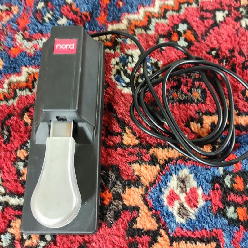 2020s Nord NSP Keyboard Sustain Pedal Black