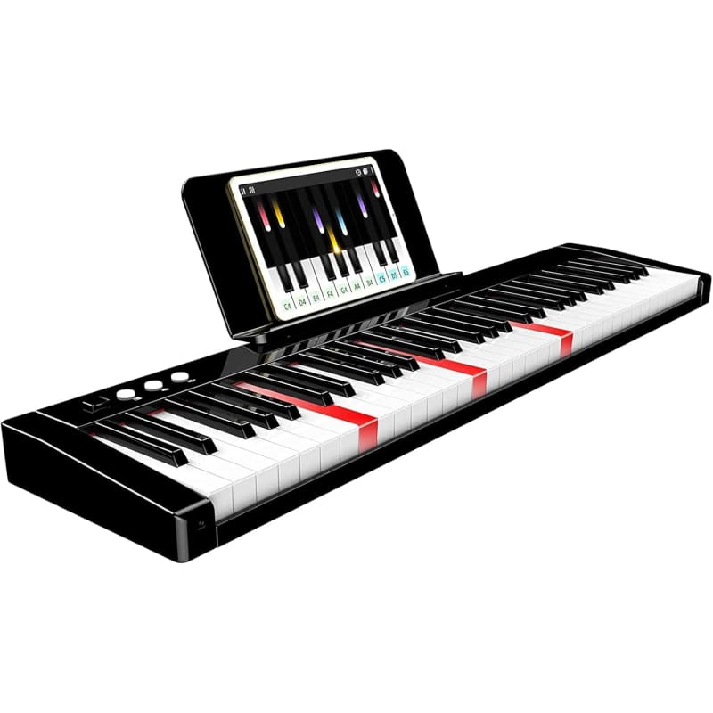 2025 TERENCE Piano Keyboard 61 Key With 1800Mah Rechargeable B...