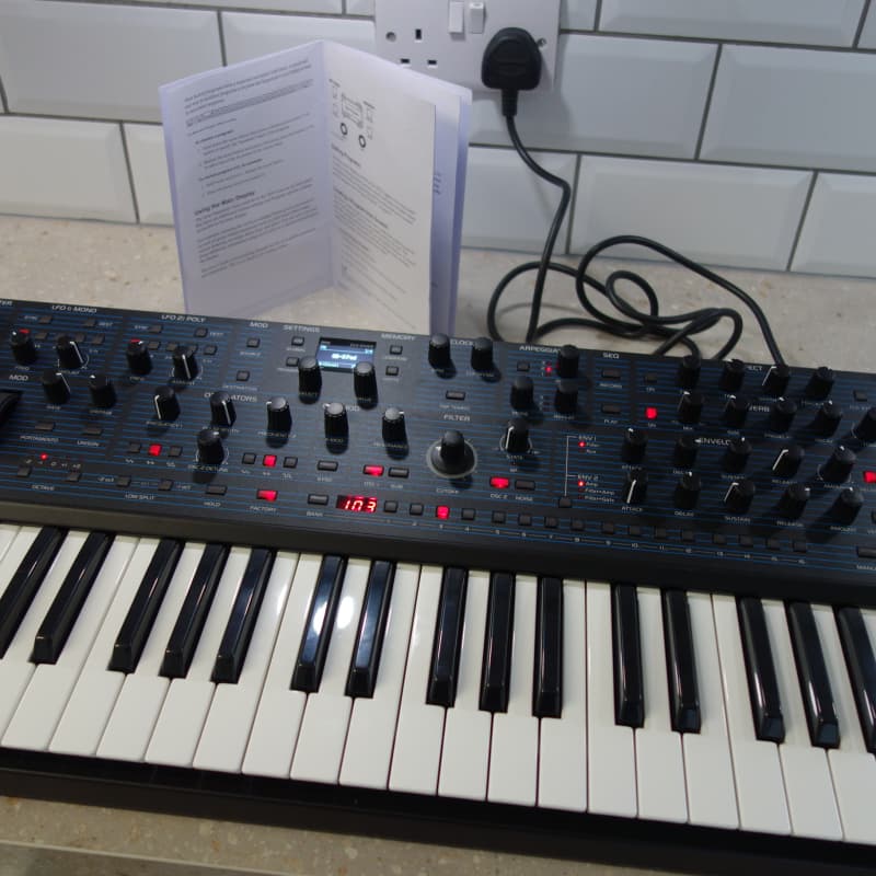 2024 - Present Oberheim TEO-5 44-Key 5-Voice Synthesizer Black