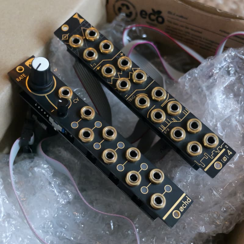 2016 - Present Instruo ochd Eurorack Synthesizer Module Black