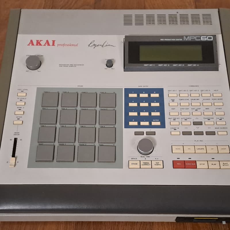 1988 - 1991 Akai MPC60 Integrated MIDI Sequencer and Drum Samp...