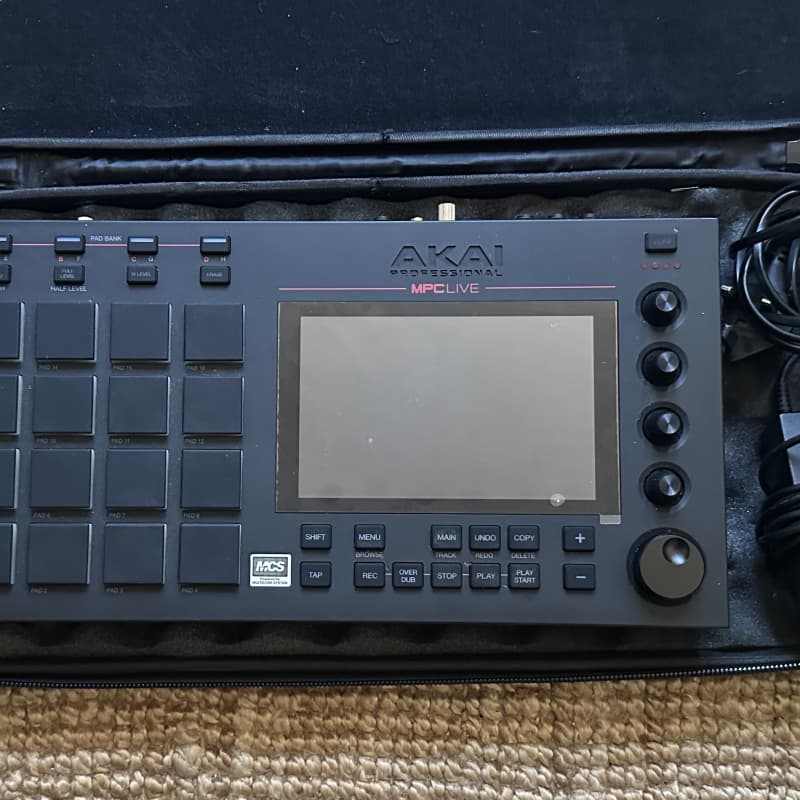 2017 - 2020 Akai MPC Live Standalone Sampler / Sequencer Black