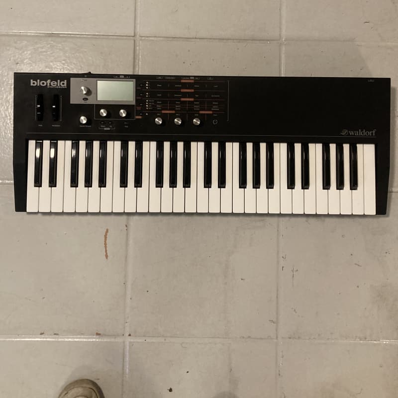2009 - Present Waldorf Blofeld Keyboard 49-Key Synthesizer Bla...