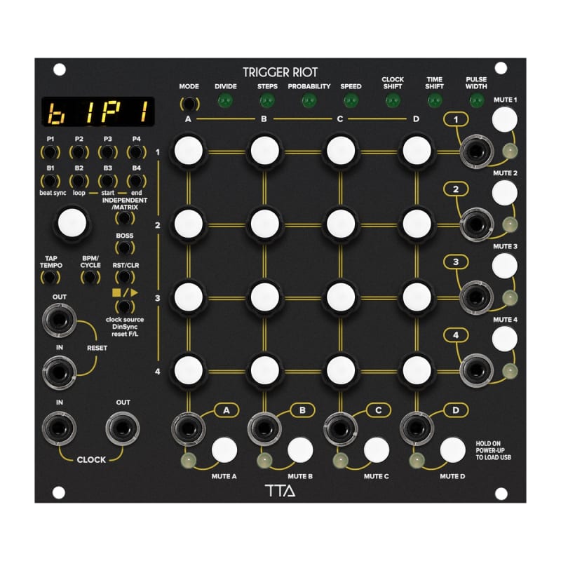Tiptop Audio TipTop Audio Trigger Riot Eurorack Sequencer Modu...