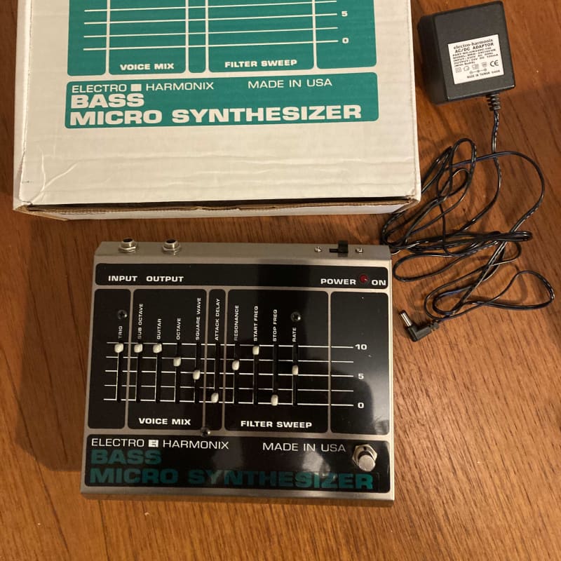 1996 - 2008 Electro-Harmonix Bass Micro Synthesizer Black