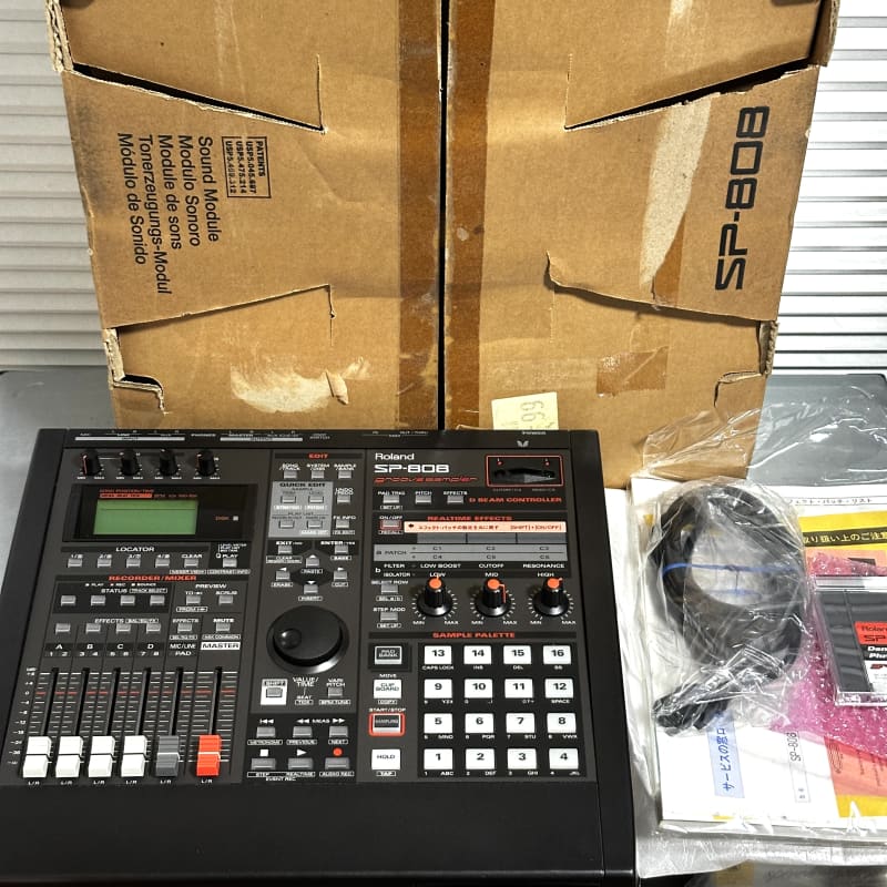 2000s Roland SP-808 Groove Sampler Black