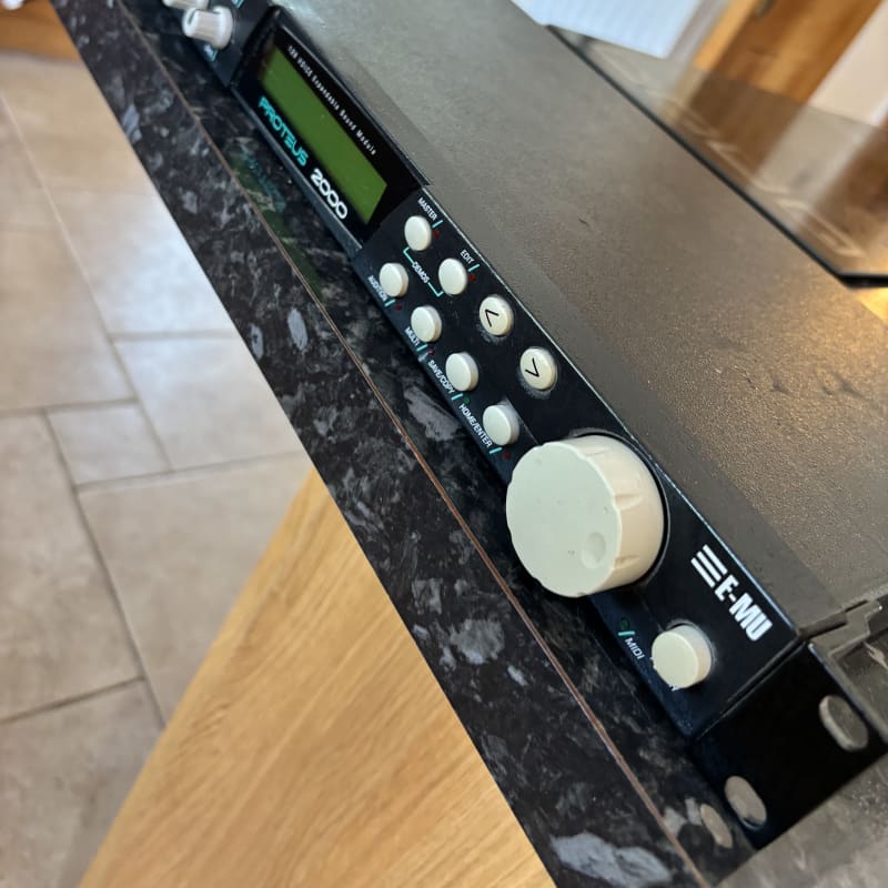 1999 E-MU Systems Proteus 2000 Rackmount 128-Voice Sampler Mod...