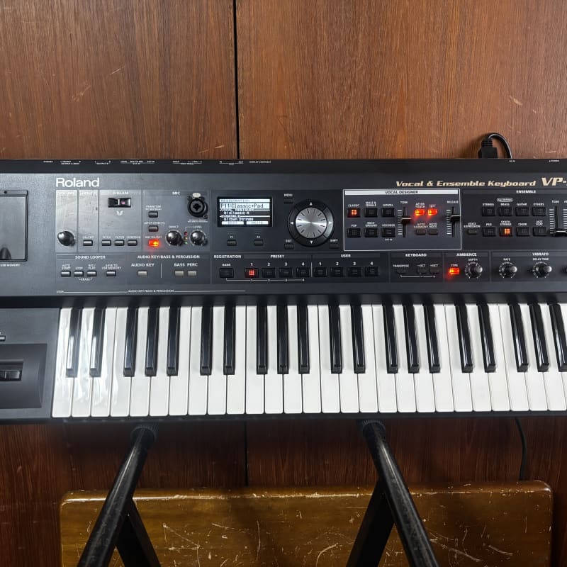 2009 - 2012 Roland VP-770 49-Key Vocal / Ensemble Keyboard Black