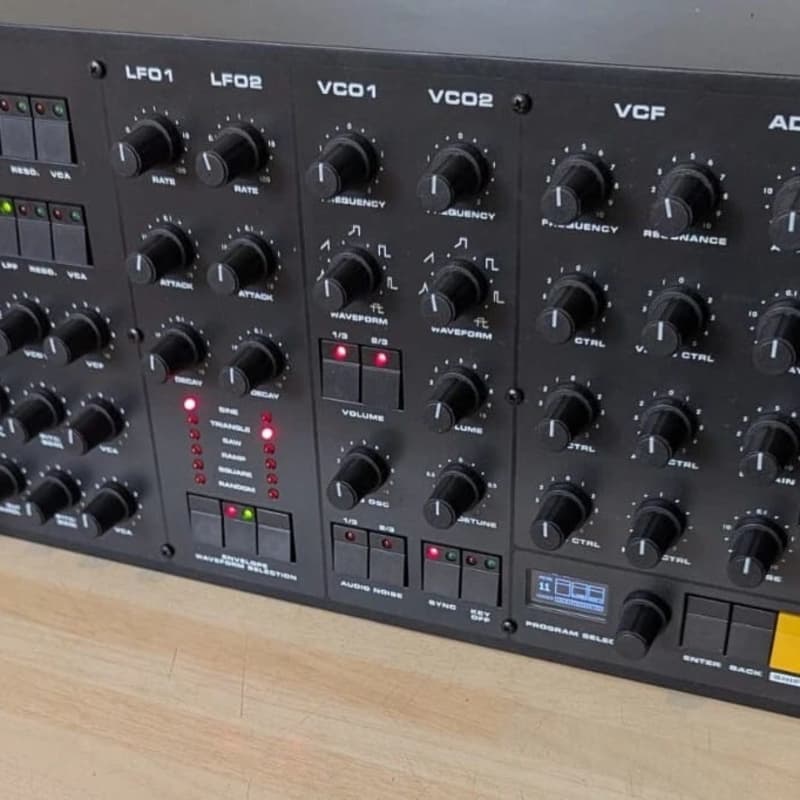 2018 Black Corporation Kijimi 8 Voice Analog Polysynth Matte B...