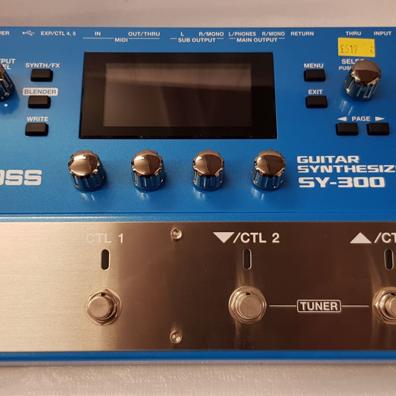 Boss SY-300 Guitar Synthesizer Blue