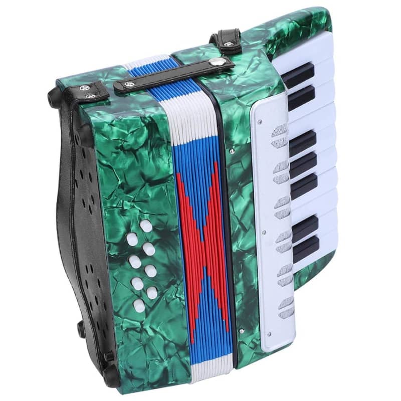 2025 Unbranded Bass Piano Accordion, 17 Key Bass Piano Abs Mus...