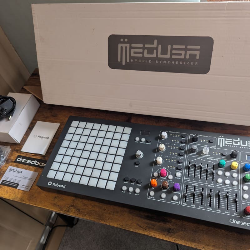 2018 - 2021 Polyend Dreadbox Medusa Hybrid Synthesizer Black