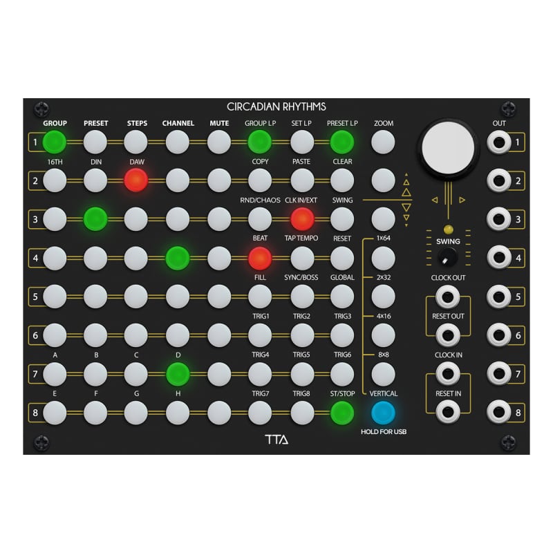 Tiptop Audio Tiptop Audio Circadian Rhythms Eurorack Sequencer...