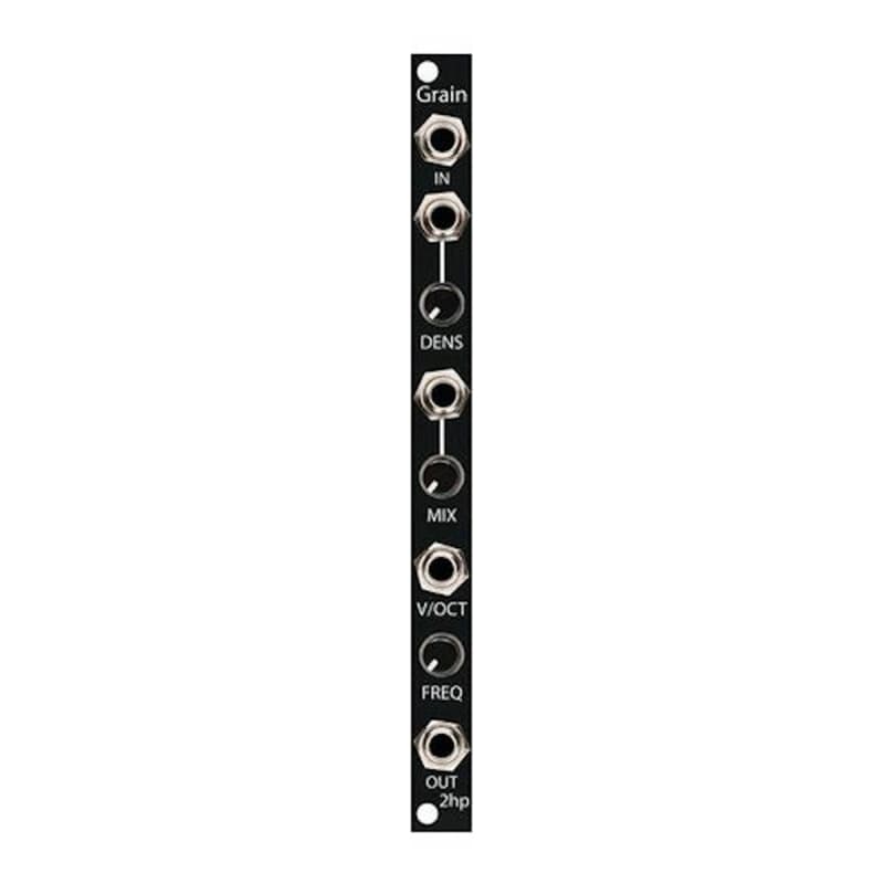 2hp 2hp Grain Eurorack Granular Synthesis Module (Black) Black