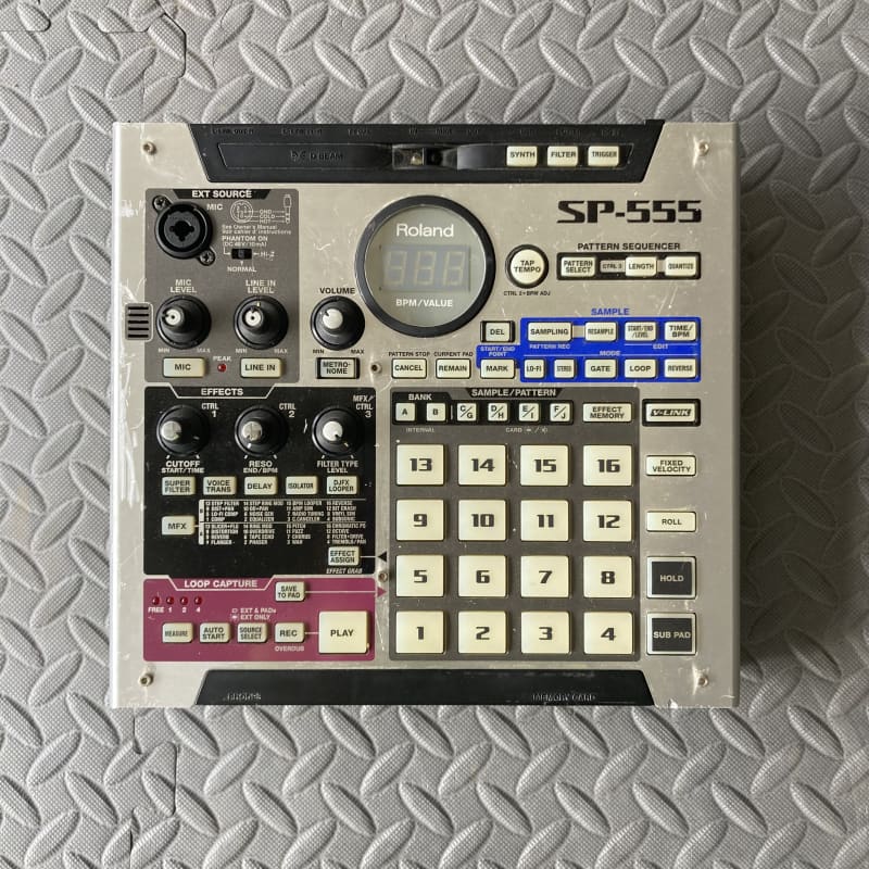 2000s Roland SP-555 Sampler Gray
