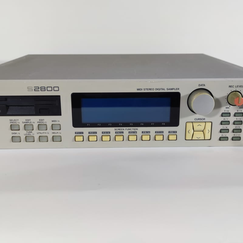 1992 Akai S2800 MIDI Stereo Digital Sampler White