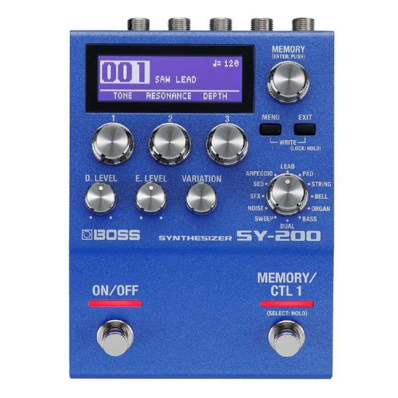 Boss SY-200 Synthesiser Effects Pedal Synth