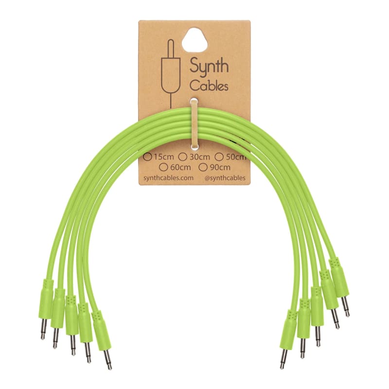 Synth Cables Synth Cables Eurorack Patch Cables (5 x Glow In T...