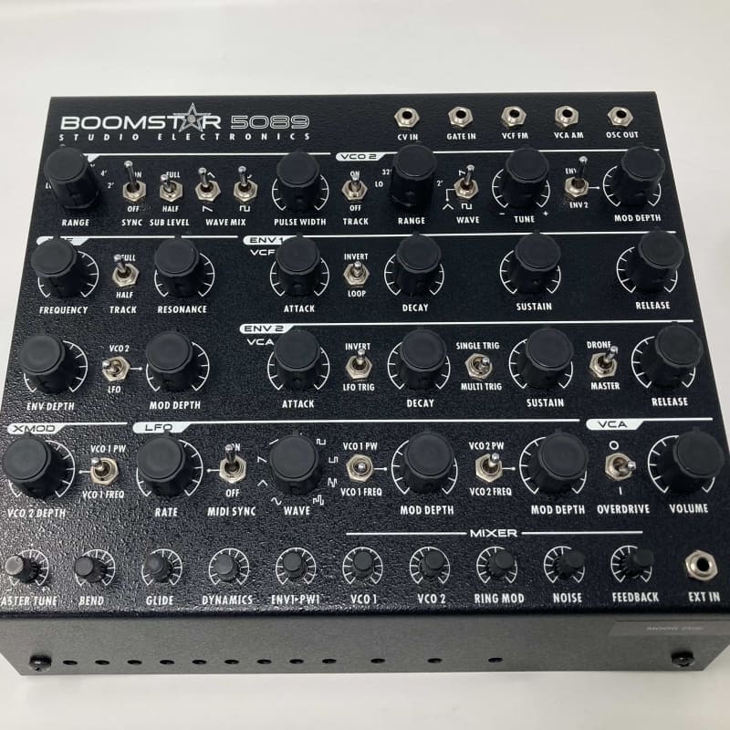 2010s Studio Electronics Boomstar 5089 Desktop Analog Synth Black
