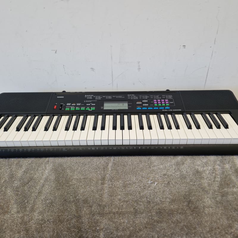 2010s Casio Casio Ctk-3400sk Keyboard Black