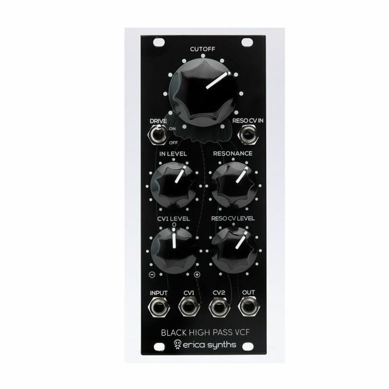 Erica Synths High-Pass Filter Series Module Black