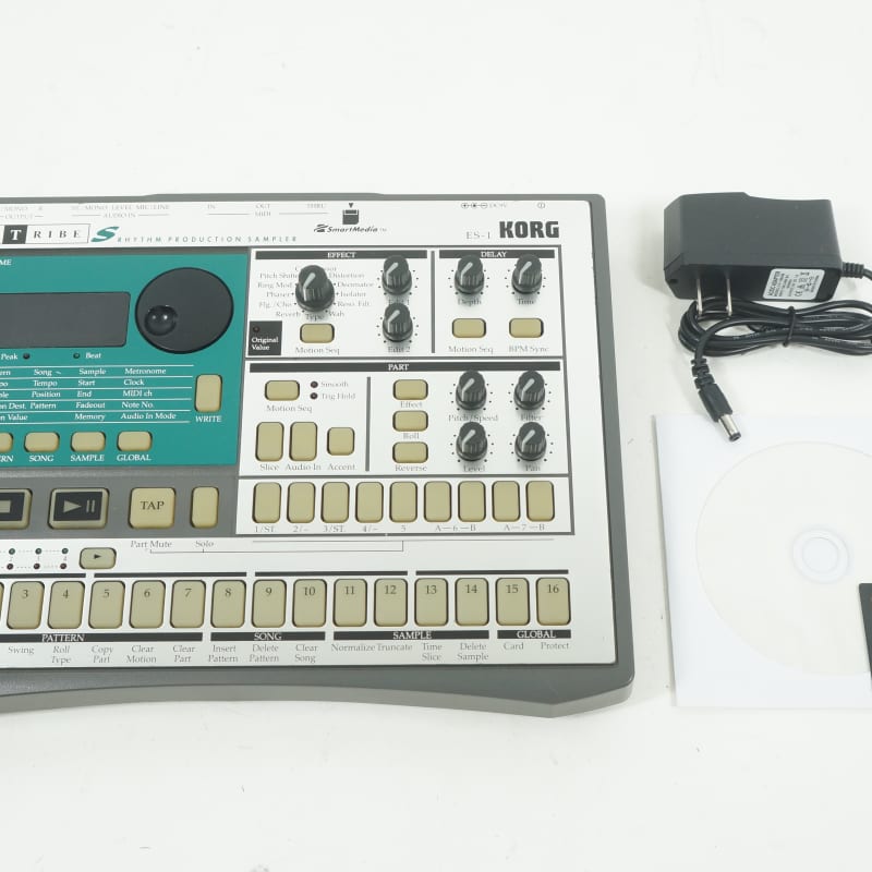2000s Korg Electribe-S ES-1 Rhythm Production Sampler Silver