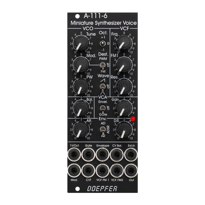 2010-present Doepfer Doepfer A-111-6V Vintage Mini Synth Voice...