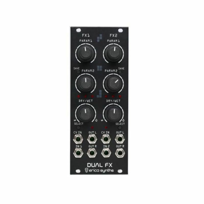Erica Synths Drum Series Dual FX Module () Black