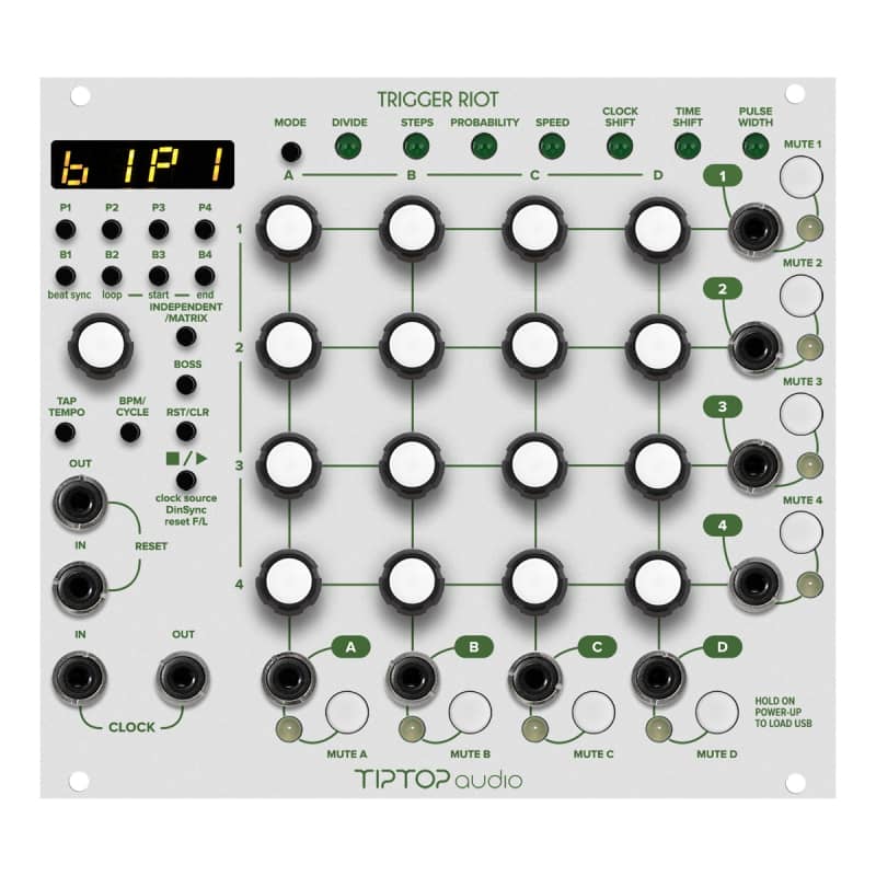 Tiptop Audio TipTop Audio Trigger Riot Eurorack Sequencer Modu...