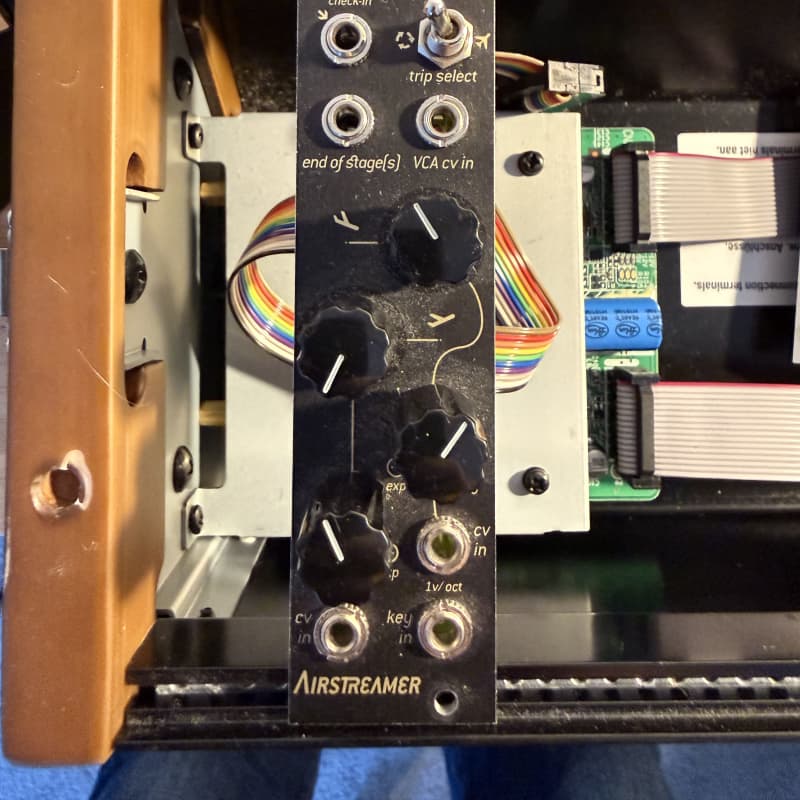 2019 - 2021 Endorphin.es Airstreamer Eurorack Synth Module Black