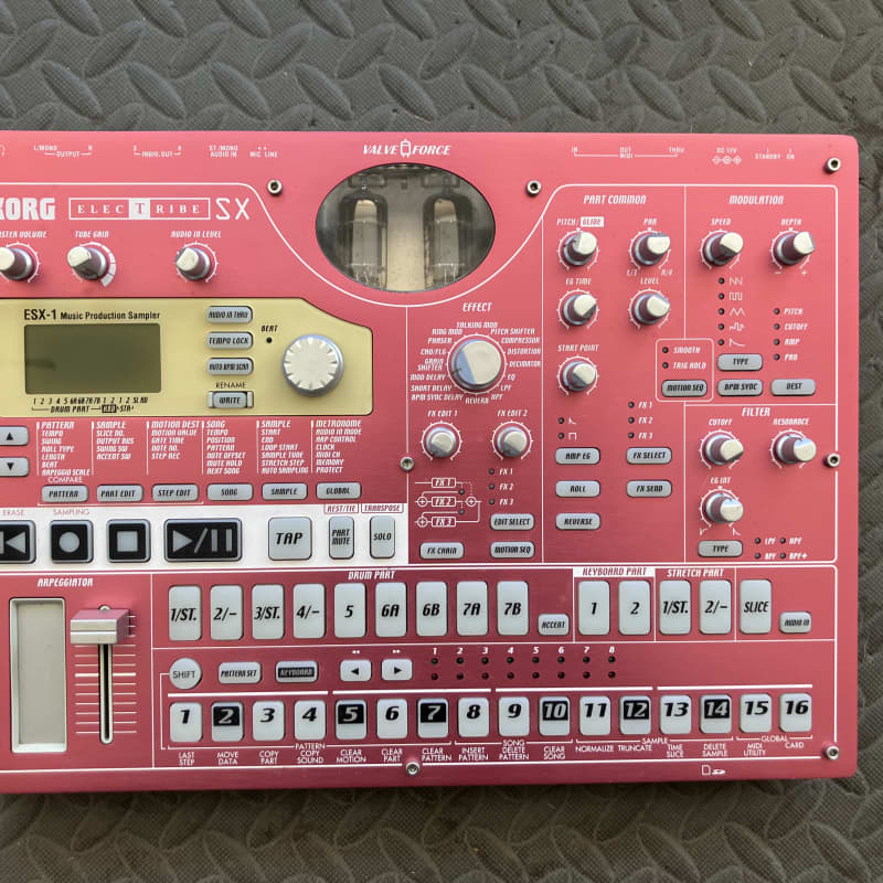 2015 Korg Electribe-SX ESX-1 Music Production Sampler Red