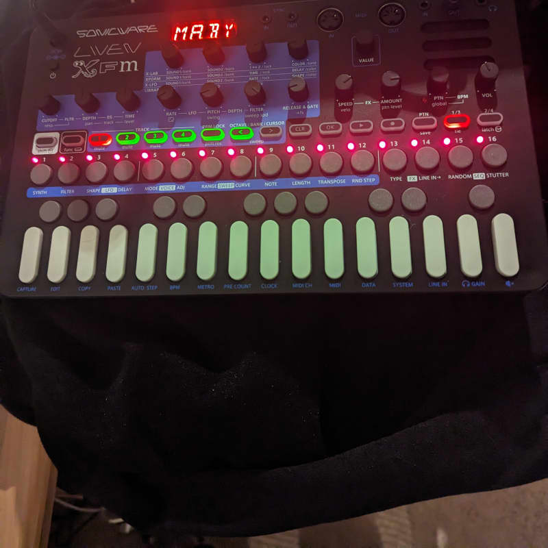 2021 - Present Sonicware Liven XFM 27-Key Multi-Track FM Synth...