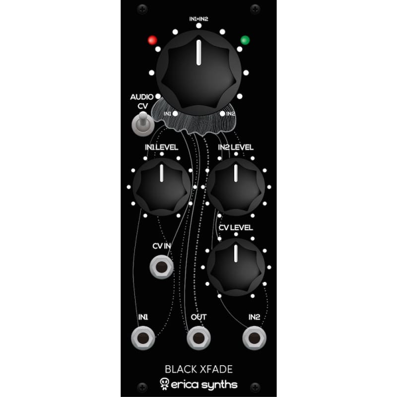 Erica Synths Erica Synths Black X-Fade Eurorack Module Black