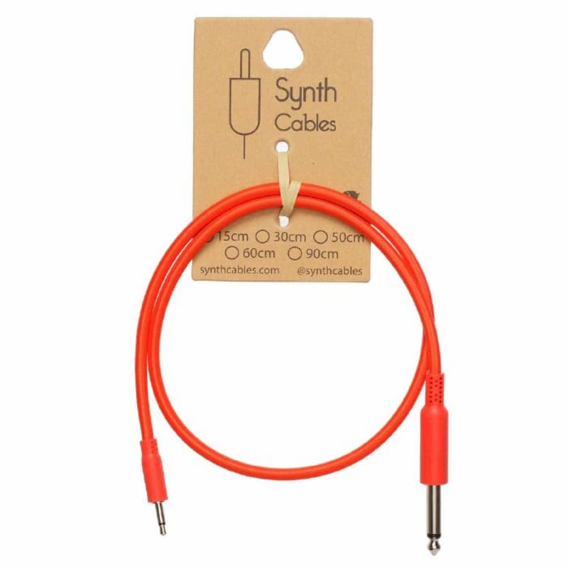 Synth Cables Cables 6.5mm to 3.5mm Adapter Cable (90cm, red) S...
