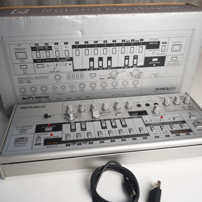 2016 - Present Roland TB-03 Boutique Series Synthesizer Module...