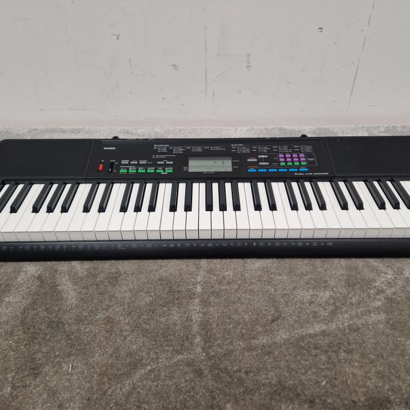 2010s Casio Casio Ctk-3400sk Keyboard Black