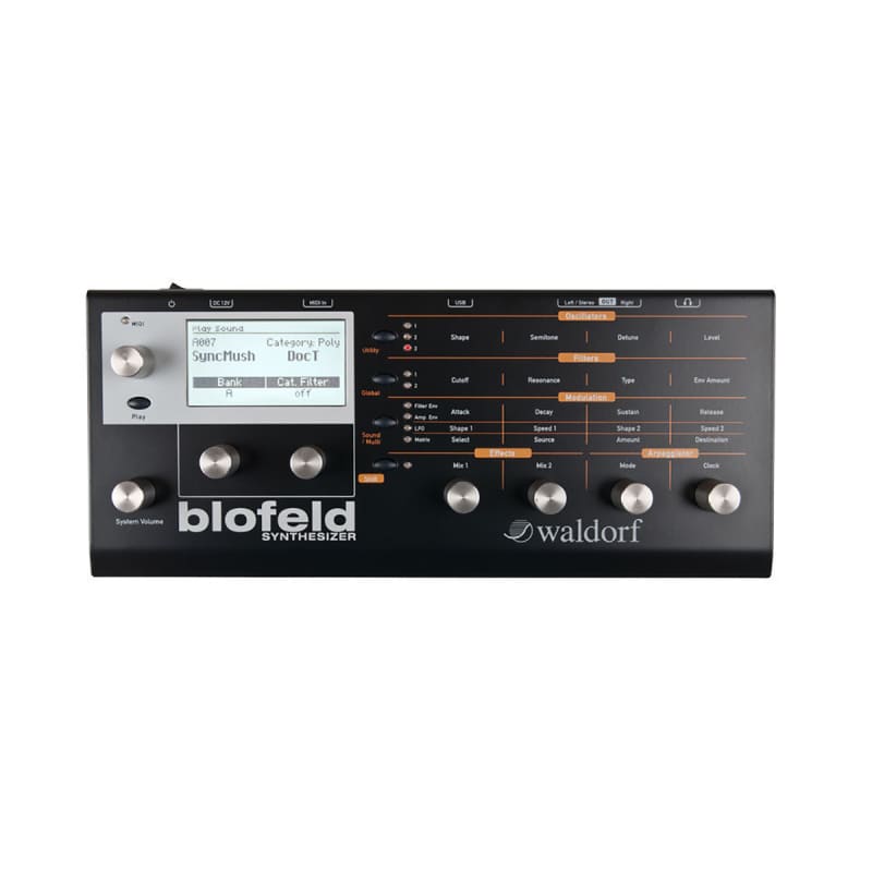 Waldorf Waldorf Blofeld Desktop Wavetable Synth (Black) Black