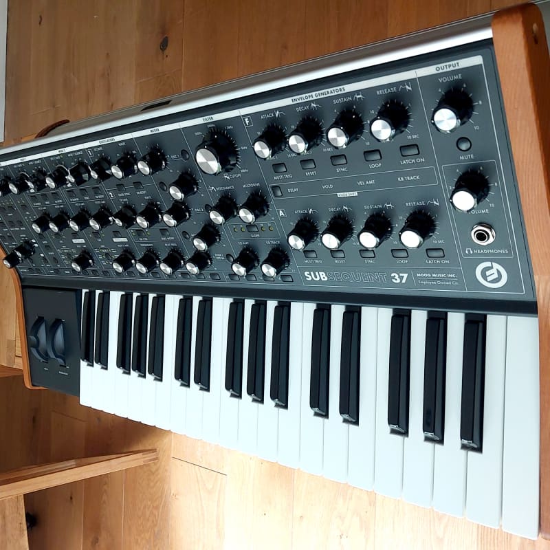 2017 - Present Moog Subsequent 37 Analog Synth Black