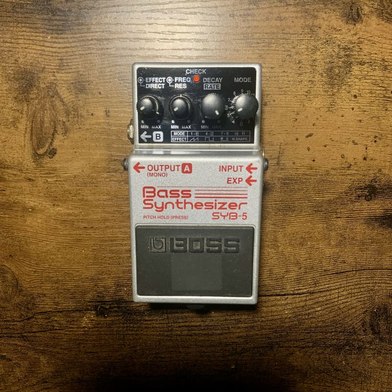 2004 - Present Boss SYB-5 Bass Synthesizer Silver