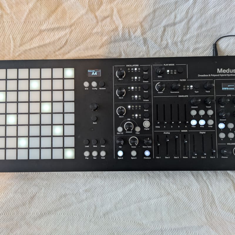 2018 - 2021 Polyend Dreadbox Medusa Hybrid Synthesizer Black