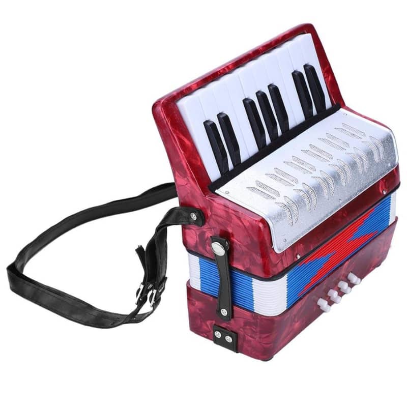 2025 Unbranded Bass Piano Accordion, 17 Key Bass Piano Abs Mus...