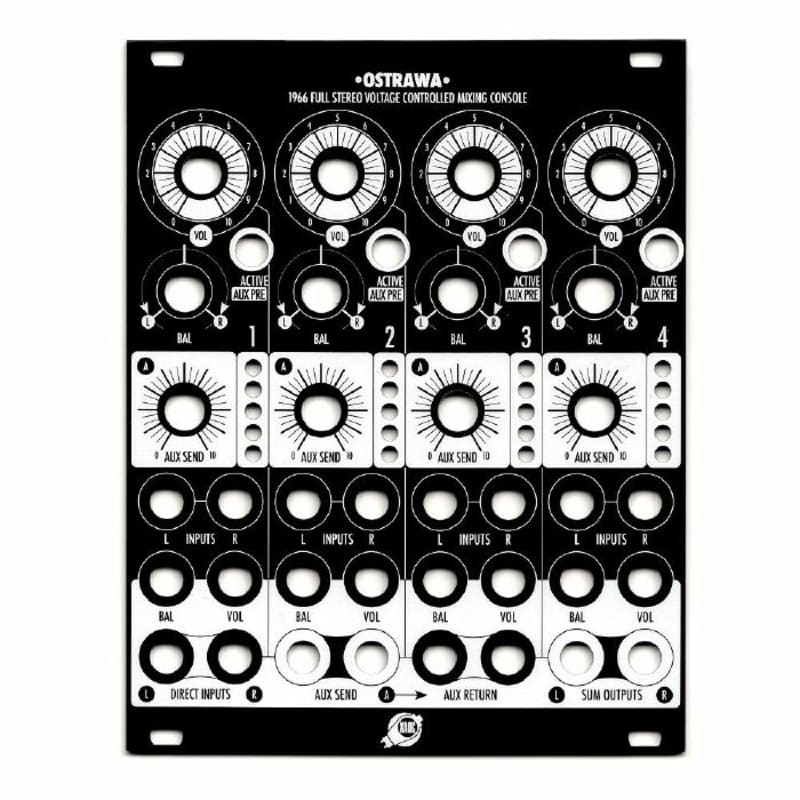 Xaoc Devices Ostrawa Black Module Panel Synth
